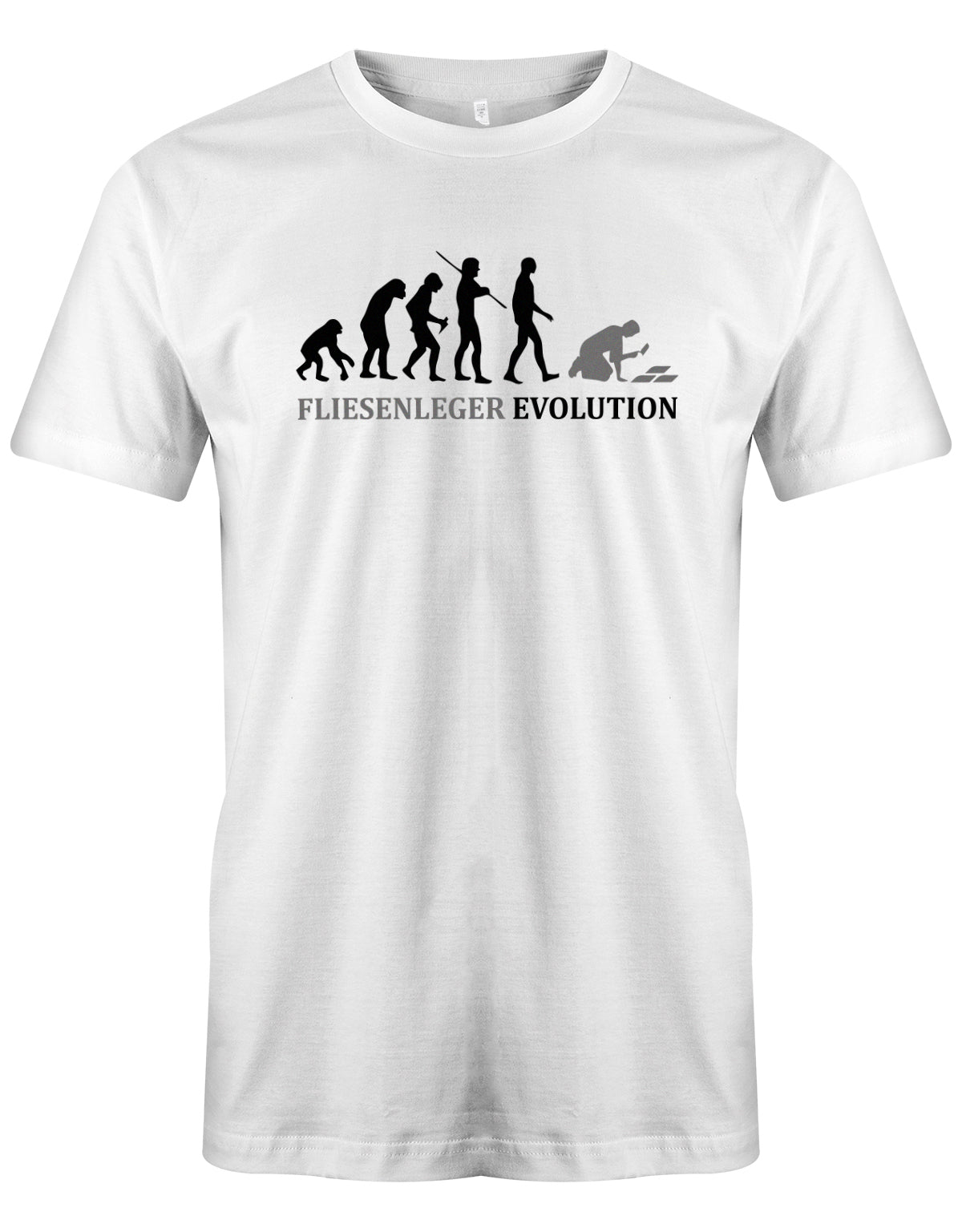 Fliesenleger Evolution - Herren T-Shirt