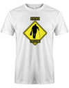 Rentner T-Shirt für Herren - Rentner Crossing Weiss