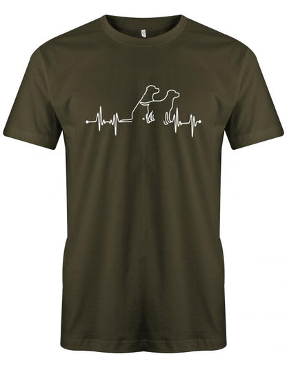 herzschlag-2-hunde-herren-shirt-army