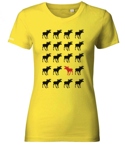 hirsche-design-damen-shirt-gelb