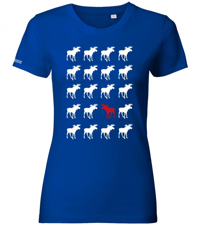 hirsche-design-damen-shirt-royalblau