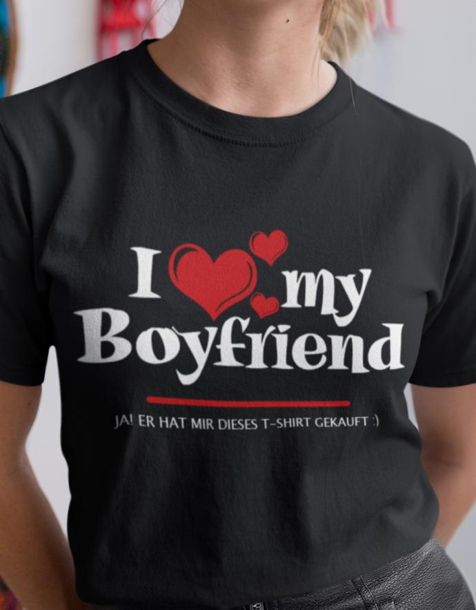 i-Love-my-Boyfriend-Ja-er-hat-mir-dieses-t-Shirt-gekauft-Damen-Vorschau