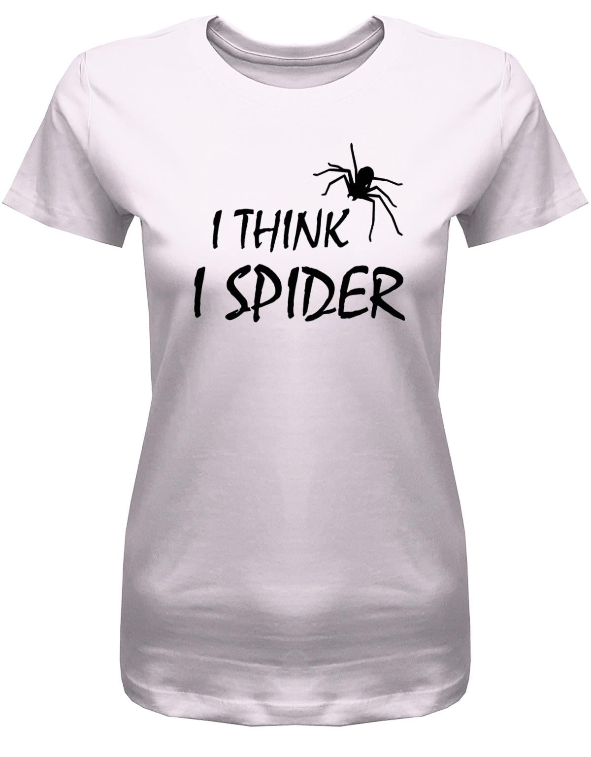 i-think-i-spider-damen-shirt-Rosa