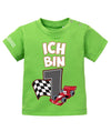 ich-bin-1-autorennen-baby-shirt-gruen