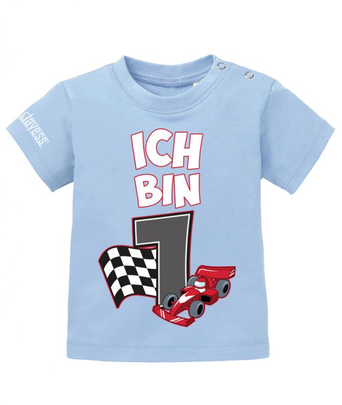 ich-bin-1-autorennen-baby-shirt-hellblau