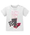 ich-bin-1-autorennen-baby-shirt-weiss