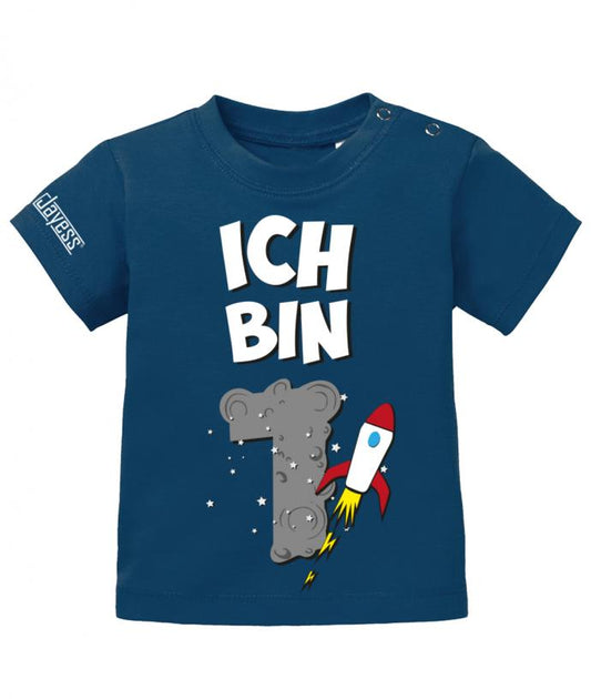 ich-bin-1-weltraum-baby-shirt-navy
