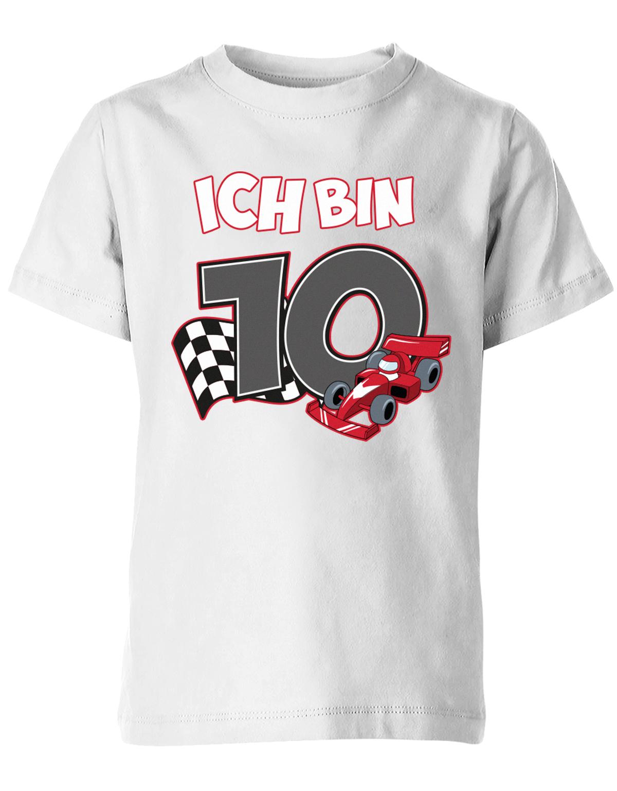 ich-bin-10-autorennen-rennwagen-geburtstag-rennfahrer-kinder-shirt-weiss