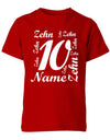 ich-bin-10-viele-zehnen-mit-name-geburtstag-kinder-shirt-rot