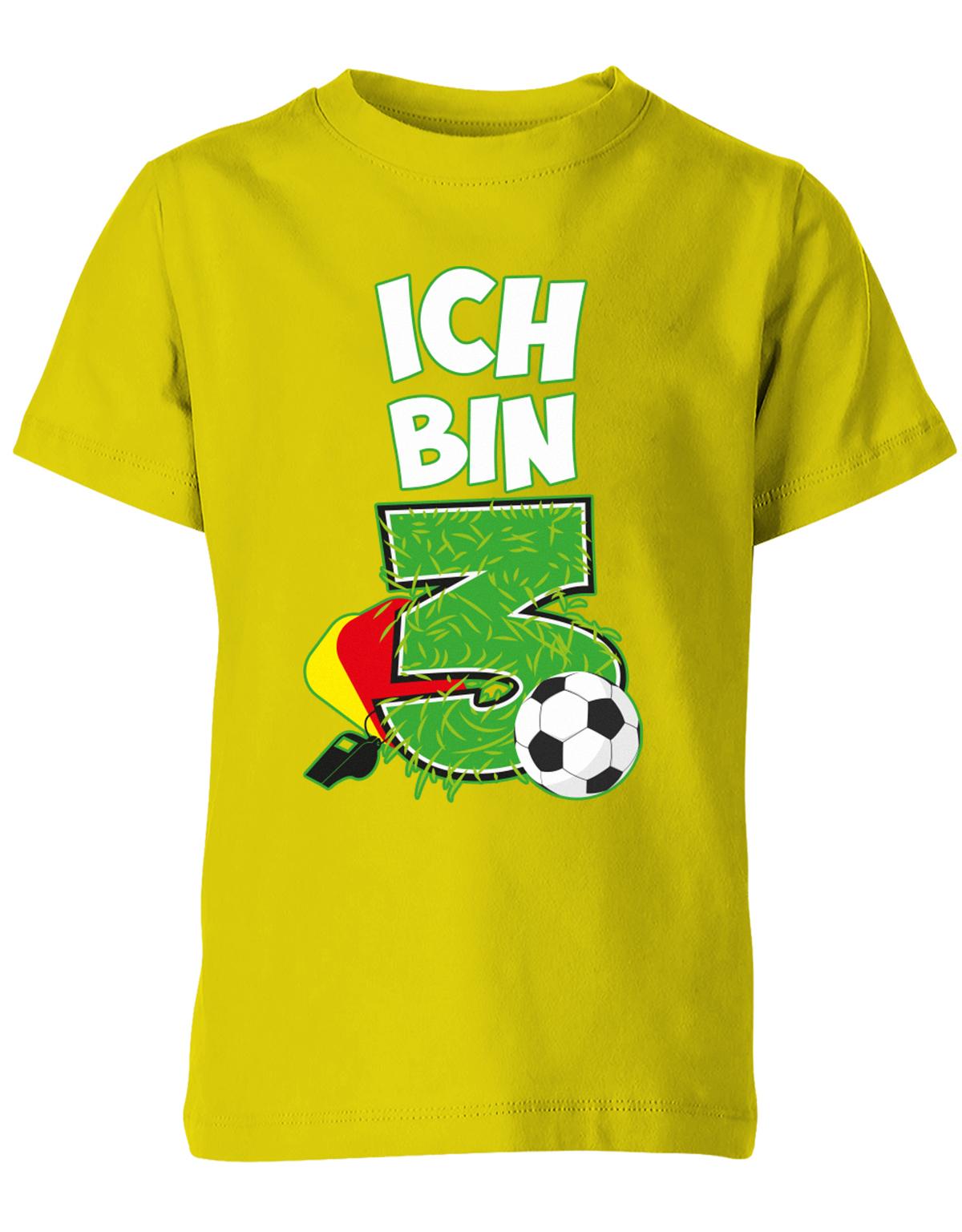 ich-bin-3-fussball-rote-gelbe-karte-geburtstag-fussballer-shirt-kinder-shirt-gelb