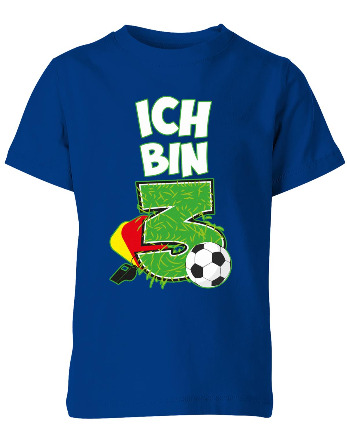 ich-bin-3-fussball-rote-gelbe-karte-geburtstag-fussballer-shirt-kinder-shirt-royalblau