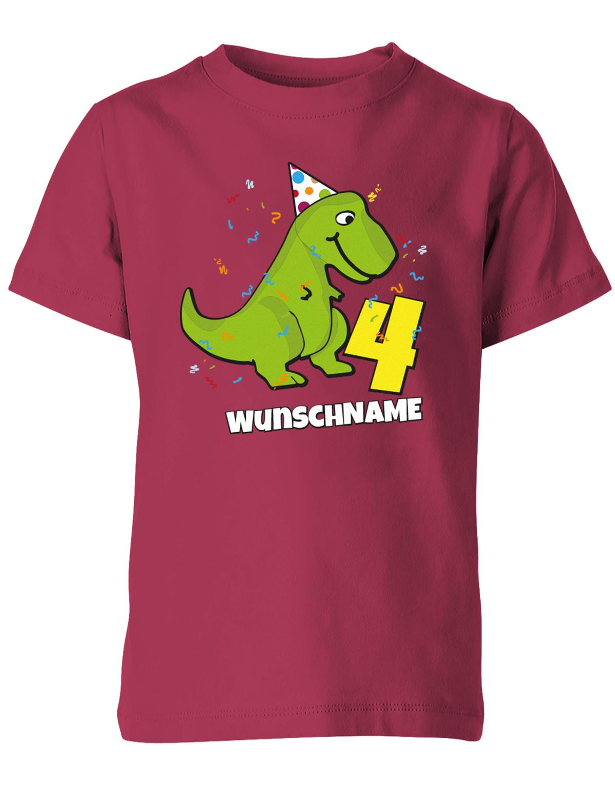 ich-bin-4-Dinosaurier-t-rex-wunschname-geburtstag-kinder-shirt-sorbet