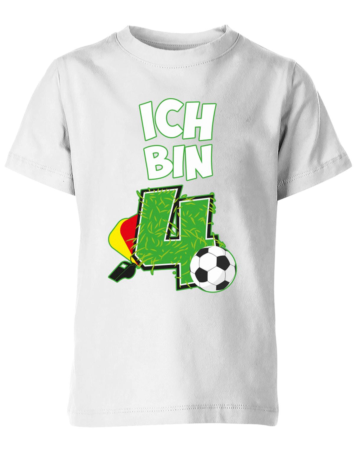ich-bin-4-fussball-rote-gelbe-karte-geburtstag-fussballer-shirt-kinder-shirt-weiss