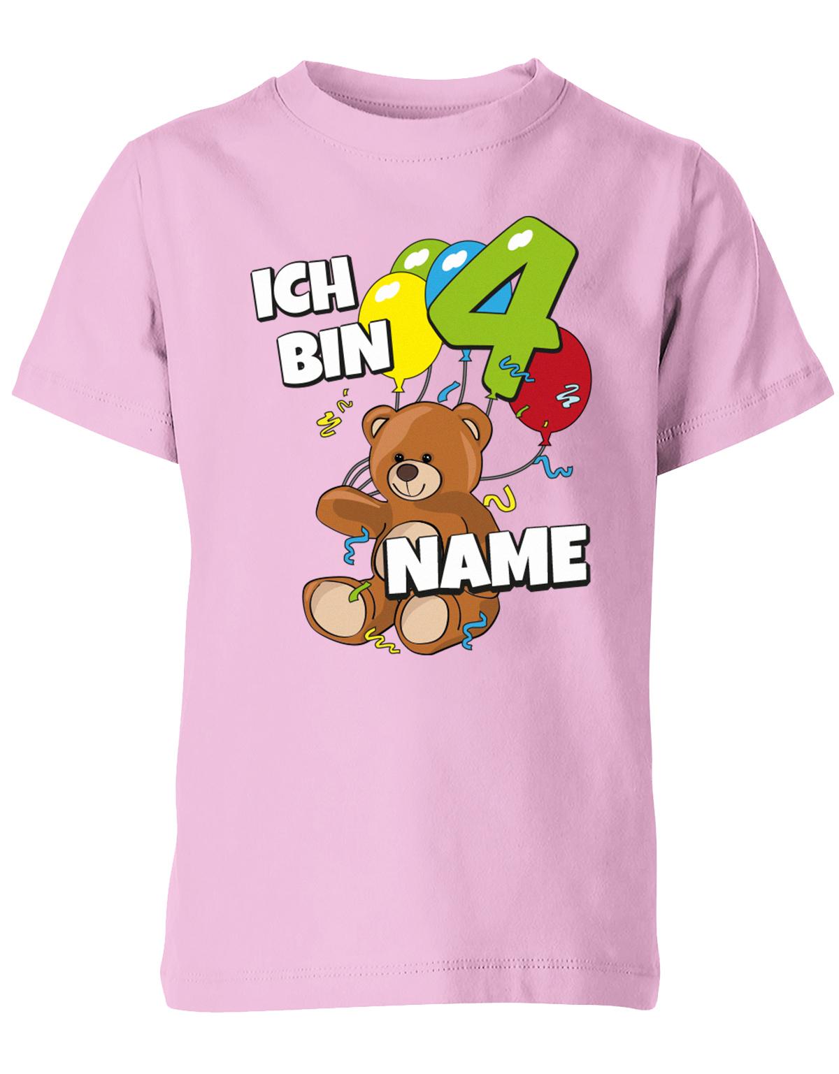 ich-bin-4-teddy-luftballons-kinder-shirt-rosa
