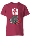 ich-bin-6-autorennen-rennwagen-geburtstag-rennfahrer-kinder-shirt-sorbet