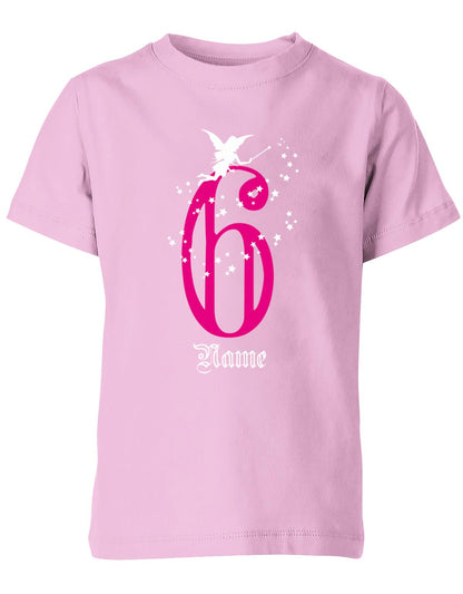 ich-bin-6-fee-glitzer-mit-name-geburtstag-kinder-shirt-rosa