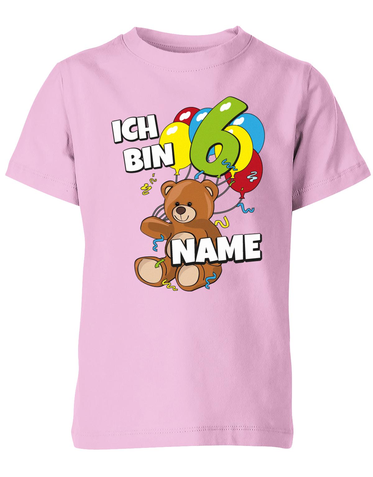 ich-bin-6-teddy-luftballons-kinder-shirt-rosa