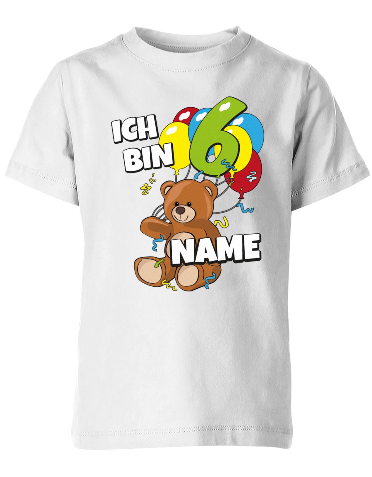 ich-bin-6-teddy-luftballons-kinder-shirt-weiss