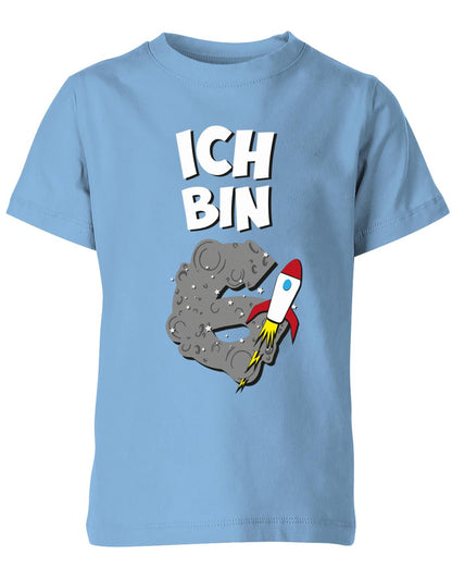 ich-bin-6-weltraum-rakete-planet-geburtstag-kinder-shirt-hellblau