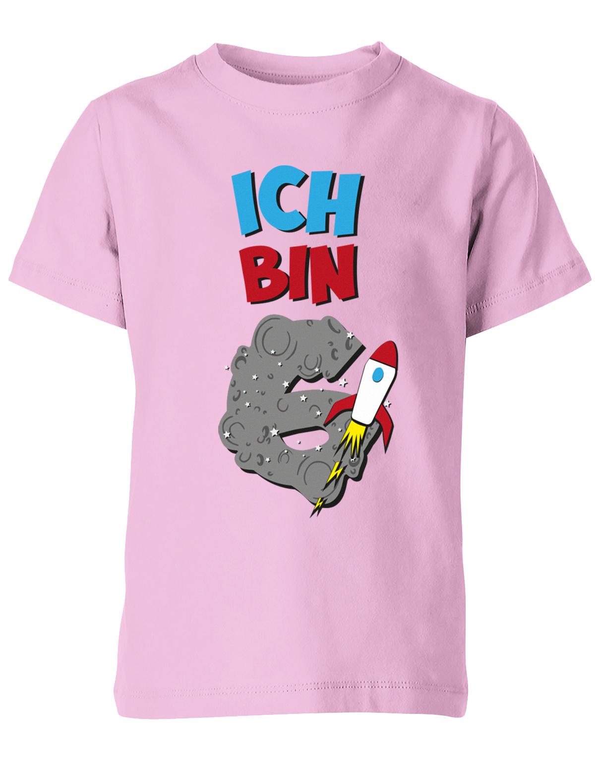ich-bin-6-weltraum-rakete-planet-geburtstag-kinder-shirt-rosa