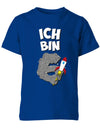 ich-bin-6-weltraum-rakete-planet-geburtstag-kinder-shirt-royalblau