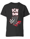 ich-bin-7-autorennen-rennwagen-geburtstag-rennfahrer-kinder-shirt-schwarz
