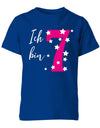 ich-bin-7-sterne-sternchen-geburtstag-kinder-shirt-royalblau