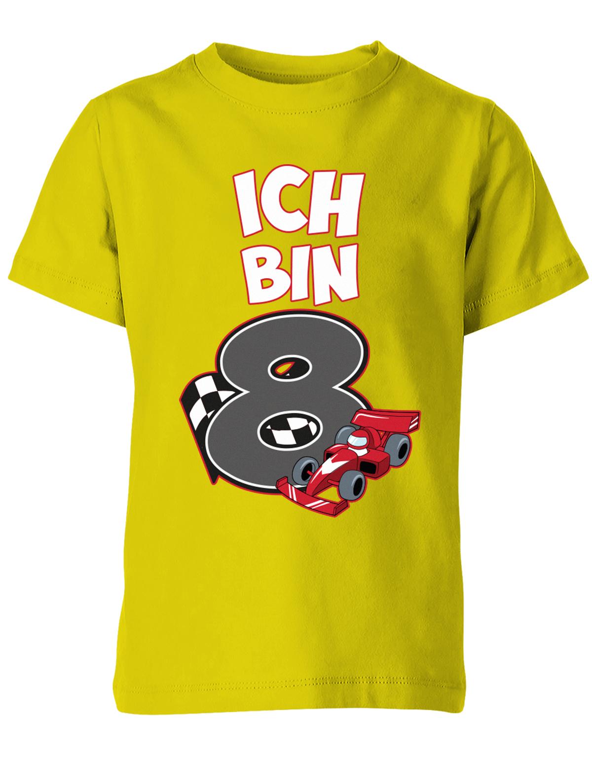 ich-bin-8-autorennen-rennwagen-geburtstag-rennfahrer-kinder-shirt-gelb
