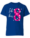 ich-bin-8-sterne-sternchen-geburtstag-kinder-shirt-royalblau