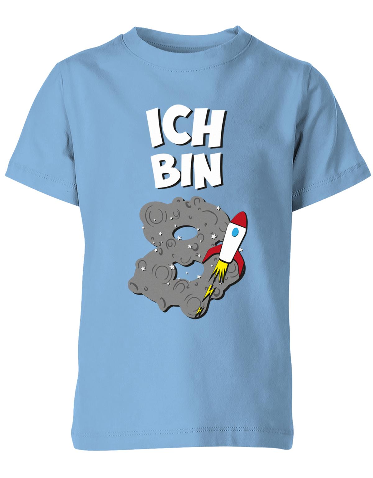 ich-bin-8-weltraum-rakete-planet-geburtstag-kinder-shirt-hellblau