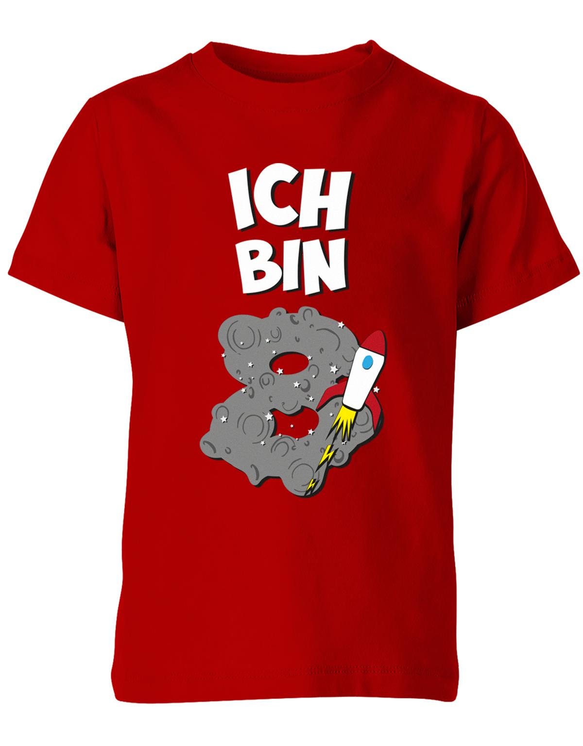 ich-bin-8-weltraum-rakete-planet-geburtstag-kinder-shirt-rot