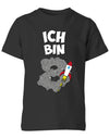 ich-bin-8-weltraum-rakete-planet-geburtstag-kinder-shirt-schwarz