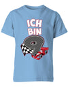 ich-bin-9-autorennen-rennwagen-geburtstag-rennfahrer-kinder-shirt-hellblau
