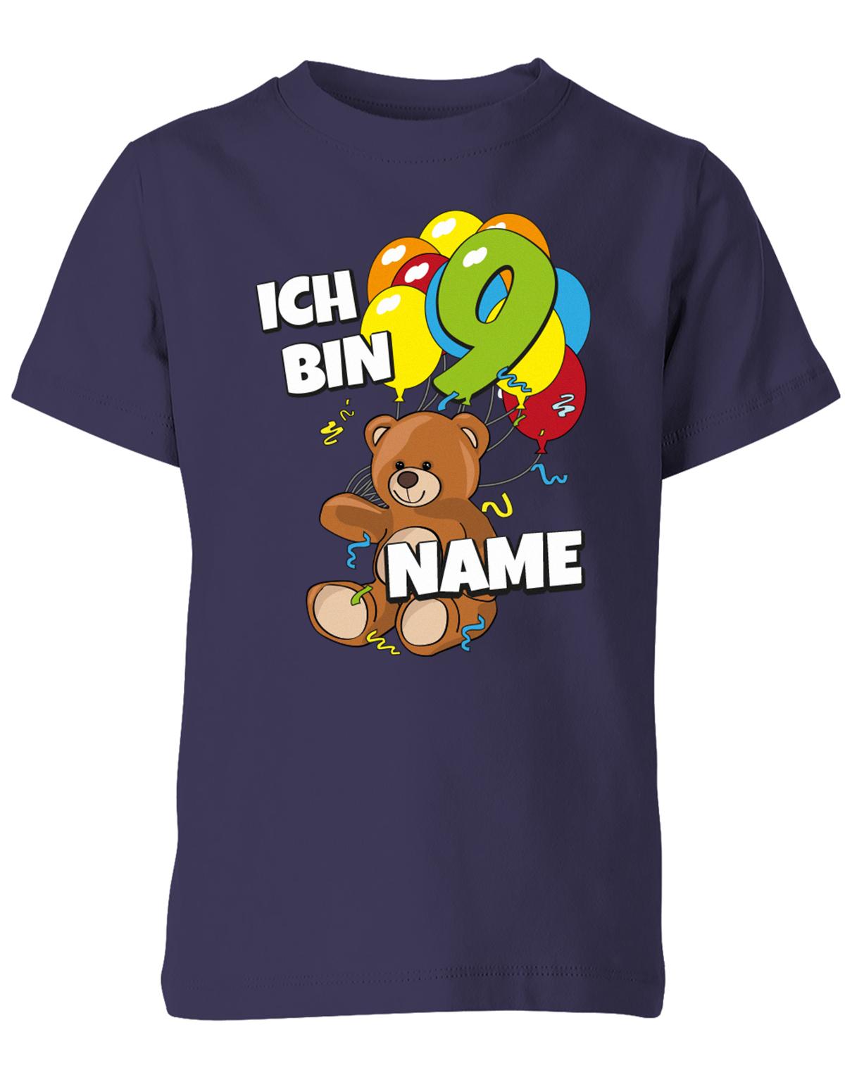 ich-bin-9-teddy-luftballons-kinder-shirt-navy