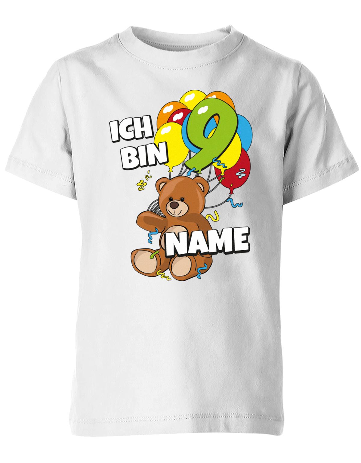 ich-bin-9-teddy-luftballons-kinder-shirt-weiss