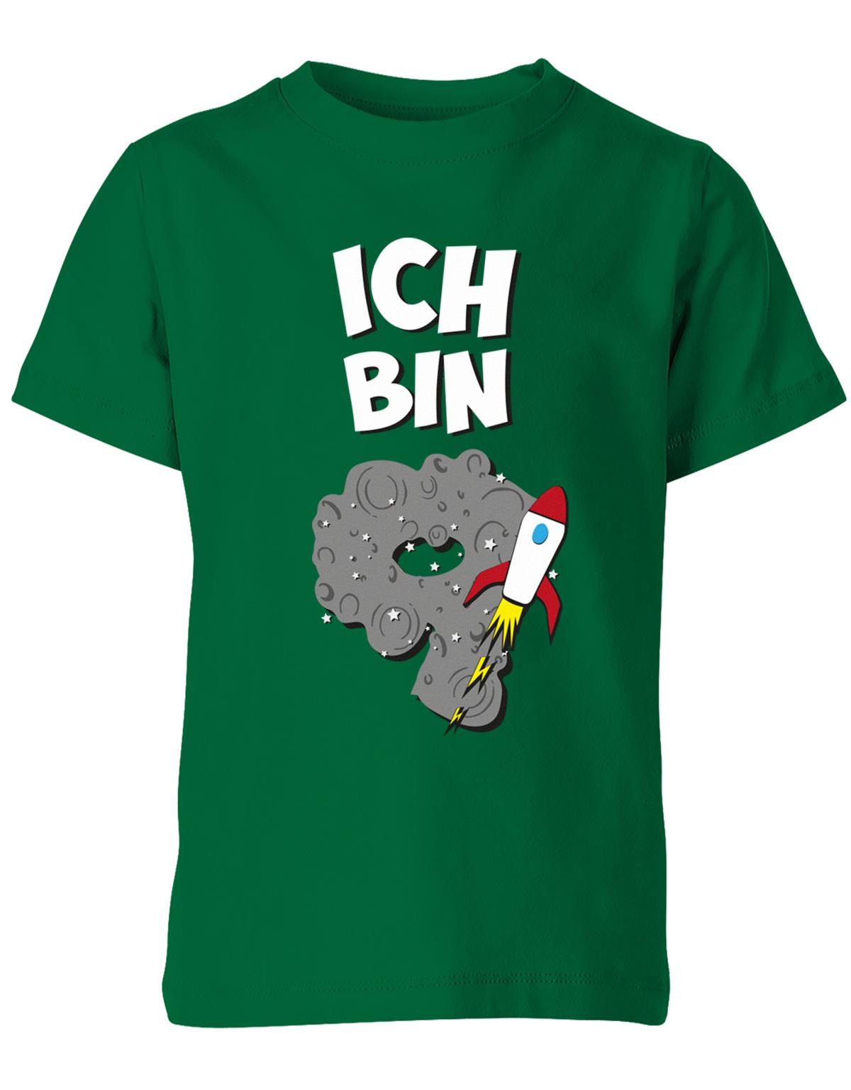 ich-bin-9-weltraum-rakete-planet-geburtstag-kinder-shirt-gruen
