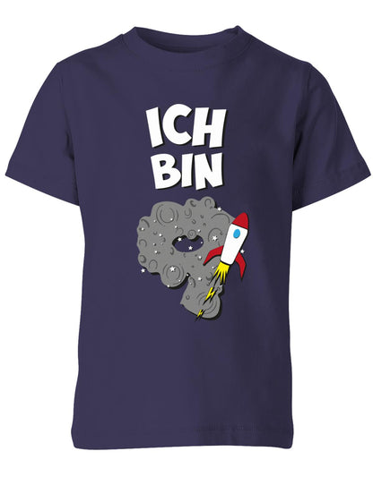 ich-bin-9-weltraum-rakete-planet-geburtstag-kinder-shirt-navy
