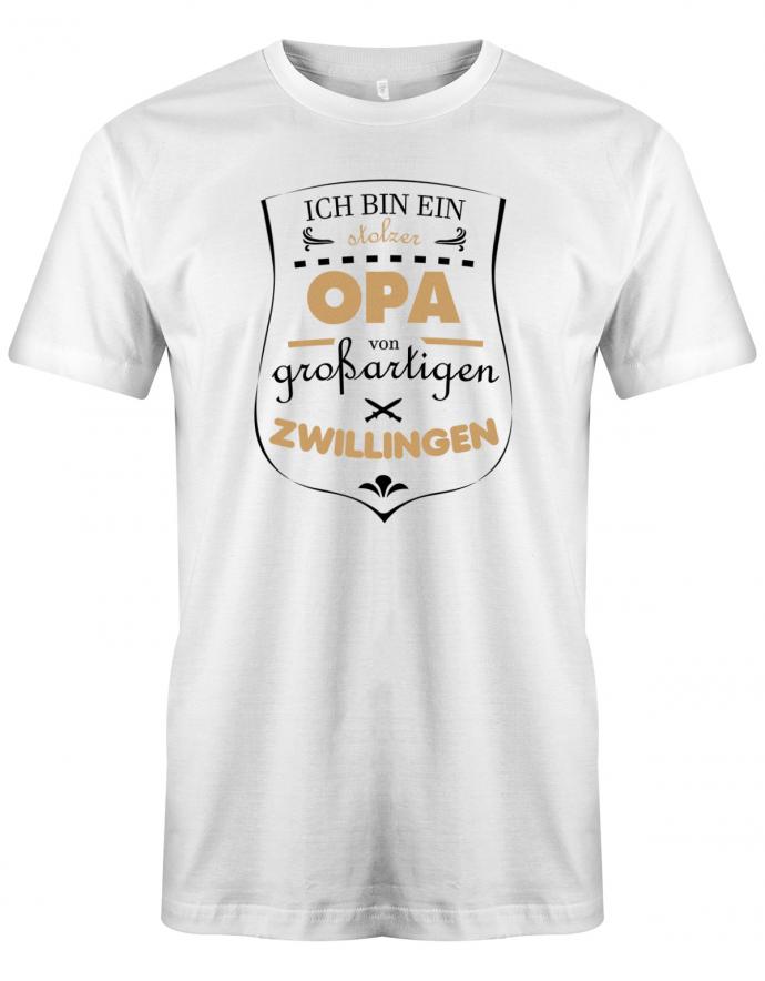 ich-bin-ein-stolzer-opa-zwillingen-herren-shirt-weiss