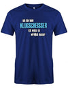 ich bin kein Klugscheisser ich weiss es wirklich besser - Lustige Sprüche - Herren T-Shirt myShirtStore Royalblau
