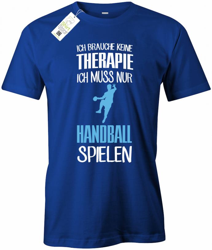 ich-brauche-keine-therapie-ich-muss-nur-handball-spielen-herren-royalblau