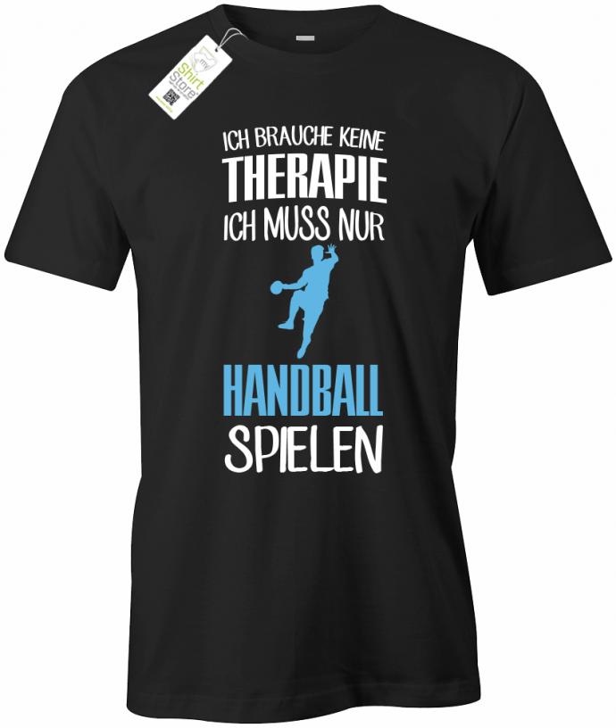 ich-brauche-keine-therapie-ich-muss-nur-handball-spielen-herren-schwarz