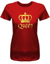 king-und-Queen-Krone-couple-partner-Damen-t-Shirt-rot