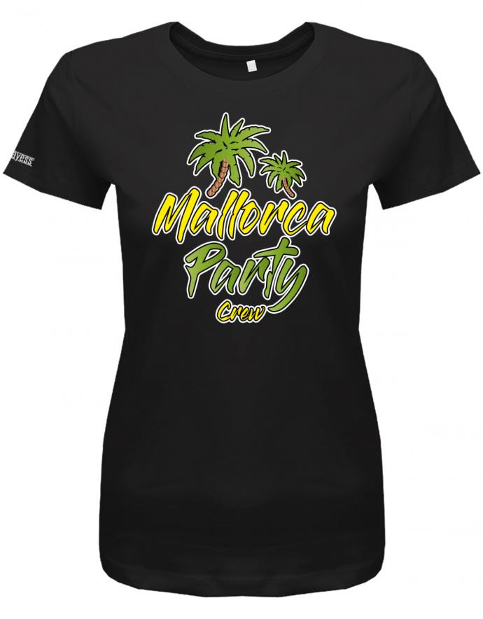 mallorca-party-crew-palmen-damen-shirt-schwarz