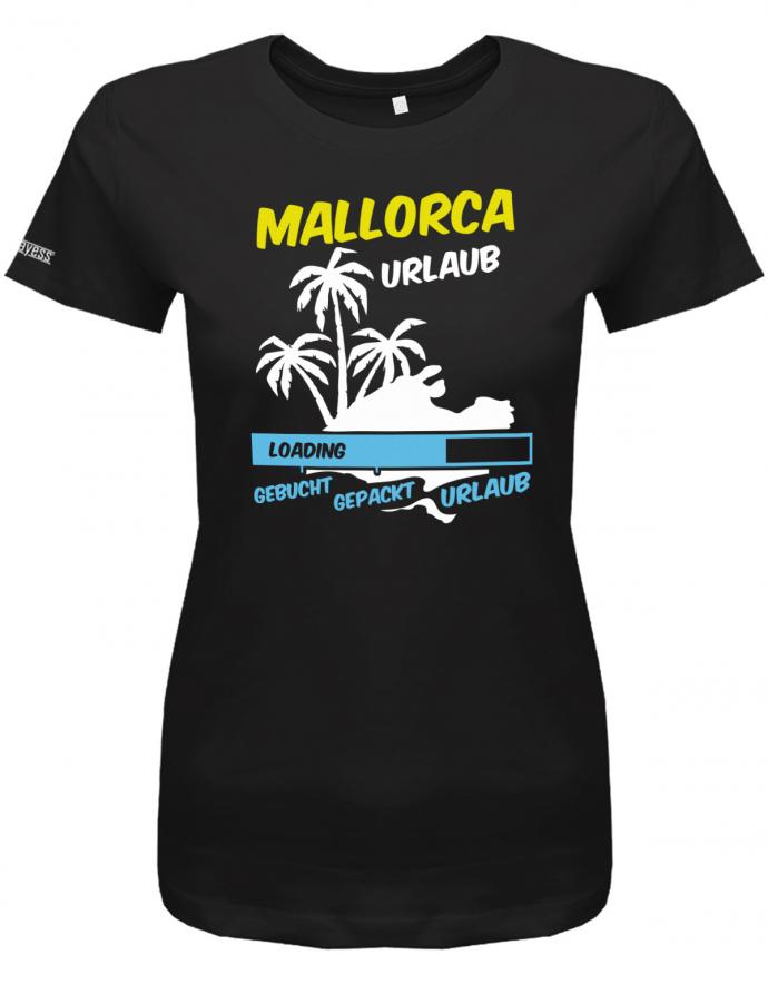 mallorca-urlaub-loading-damen-shirt-schwarz