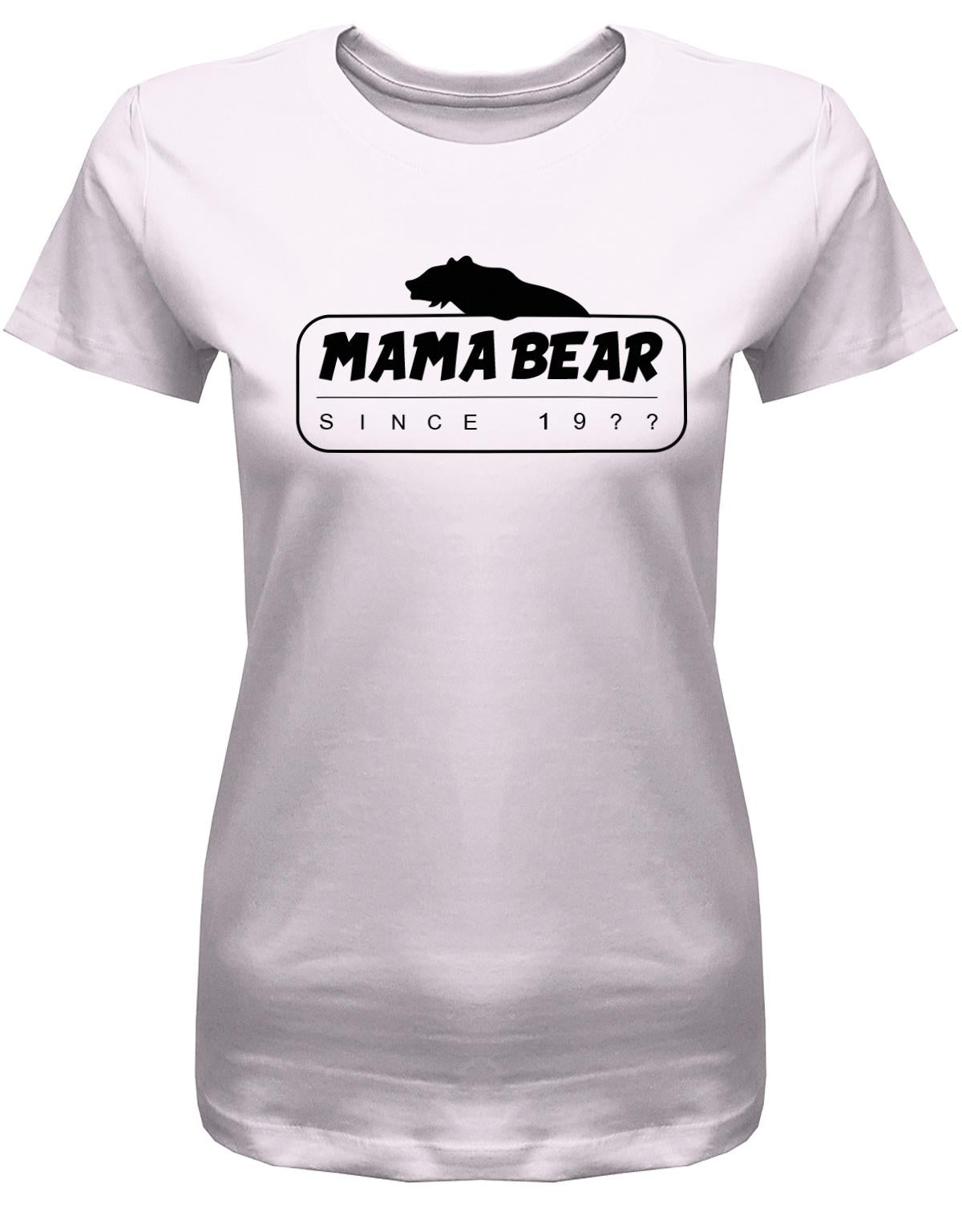 mama-Bear-Since-Wunschjahr-Damen-mama-Shirt-Rosa