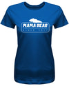mama-Bear-Since-Wunschjahr-Damen-mama-Shirt-Royalblau