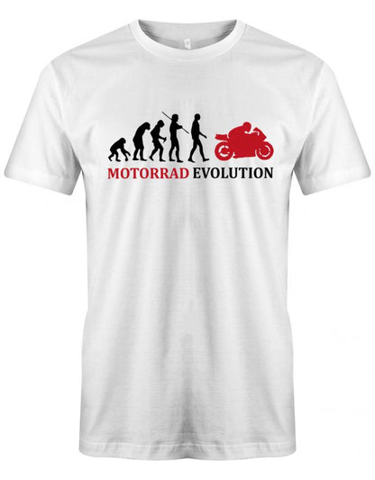 Motorrad Evolution - Biker - Herren T-Shirt
