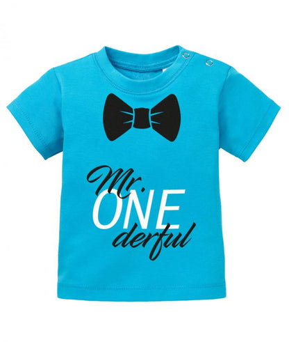 mr-one-derful-baby-Shirt-Blau