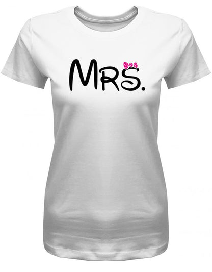 mr-und-mrs-Partner-Couple-t-Shirt-Damen-Weiss