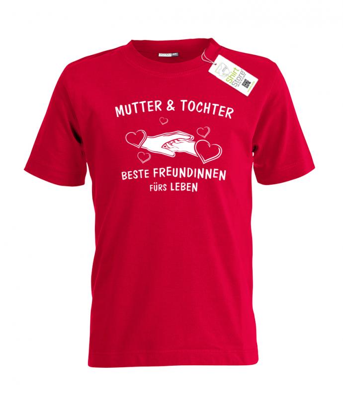 mutter-und-tochter-beste-freundinnen-f-rs-leben-kinder-shirt-rot